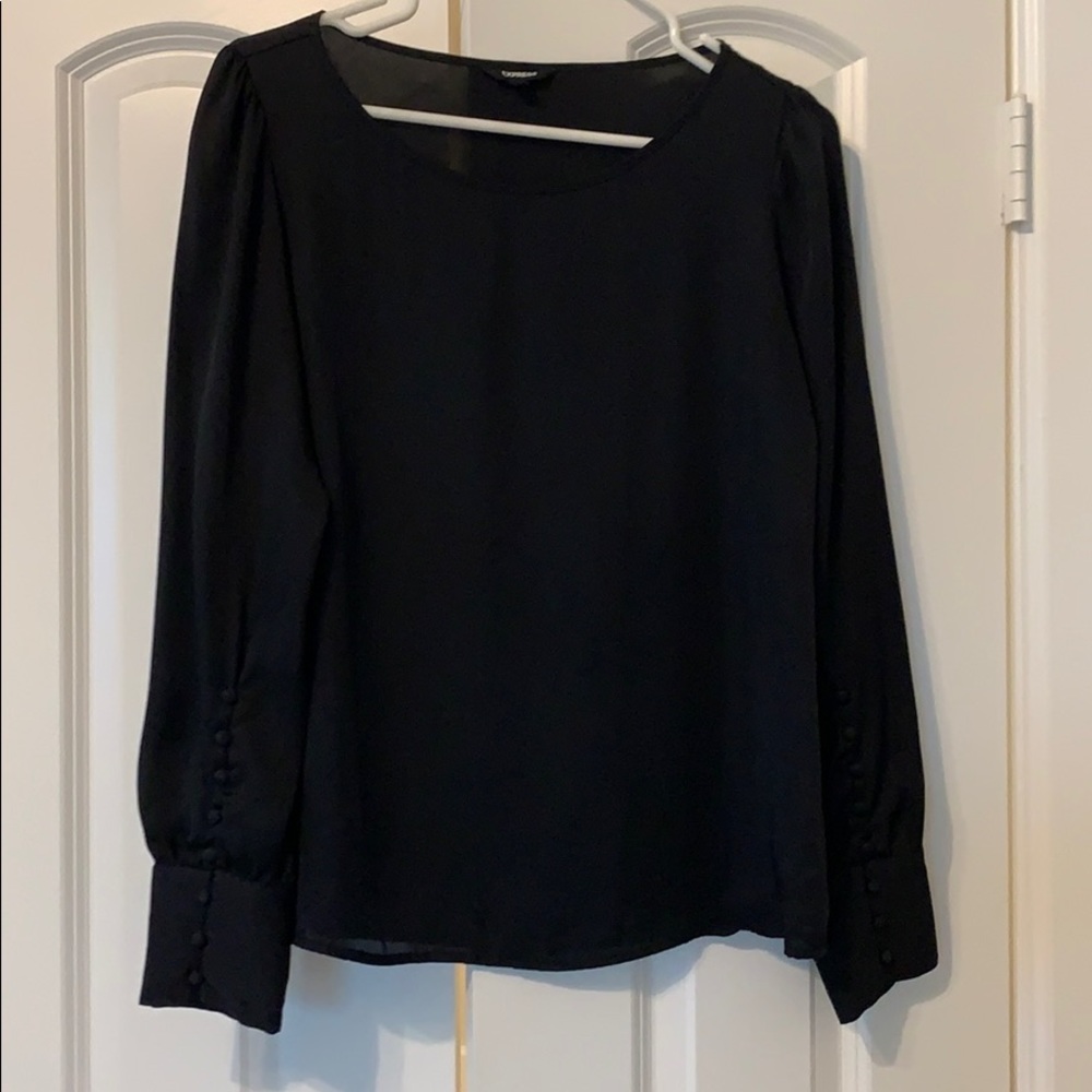 Excellent condition black blouse.